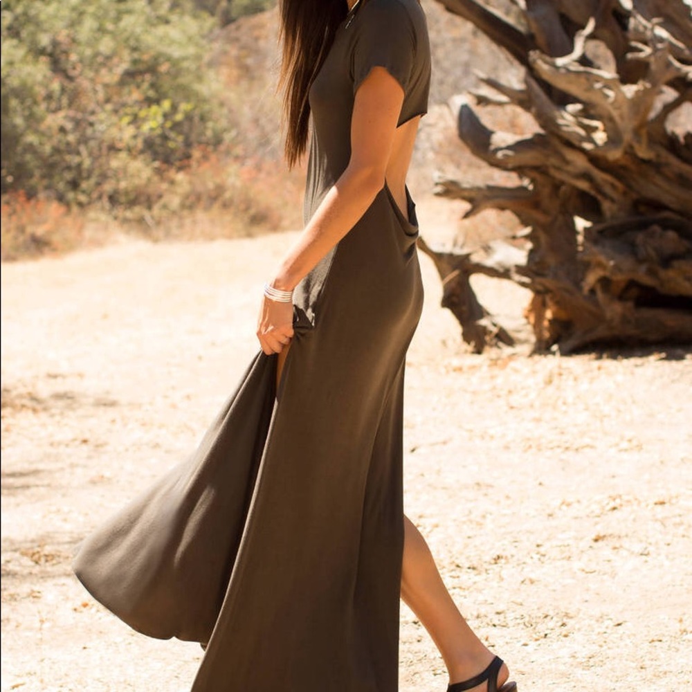 Toni Olive Open Back Maxi